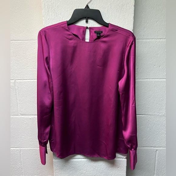 Ann Taylor Tops - Ann Taylor Elegant Magenta Blouse. Size Medium